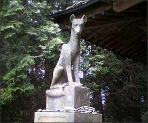 春埜山大光寺の狛犬