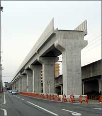 遠州鉄道高架化工事