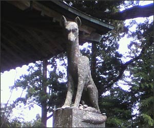 春埜山大光寺の狛犬