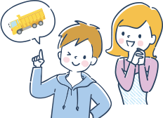 イラスト：親子現場見学会